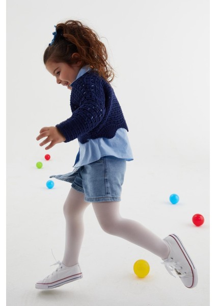 Çocuk Crop Triko Lacivert fırsatları