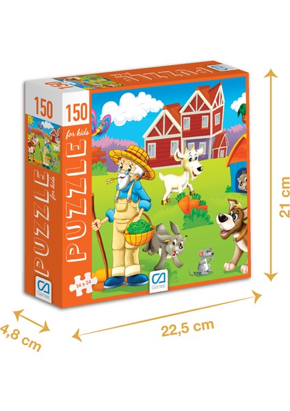 Çiftlik - 150 Parçalı Puzzle