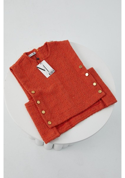 Adel Kids Süveter Turuncu