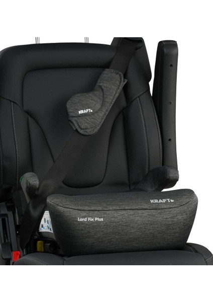 Lord Fix Plus I-Size Booster 125-150 cm (15-36 Kg) Yükseltici Oto Koltuğu Gri fiyatları