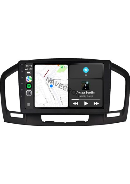 Opel Insıgnıa 2009-12 9" Uyumlu Android Multimedia Gerçek 4/64 Kablosuz Carplay Geri Görüş Kameralı