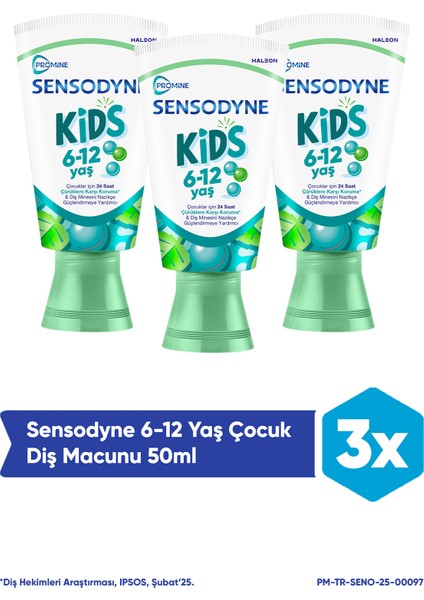 Pronamel Diş Macunu Çocuklar İçin 50 ml - 3 Adet