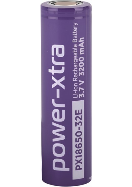 3200MAH Şarjlı Pil PX18650 Mor Batarya 3.6V Li-Ion Uzun Ömürlü Yüksek Kapasite Şarj Edilebilir modelleri