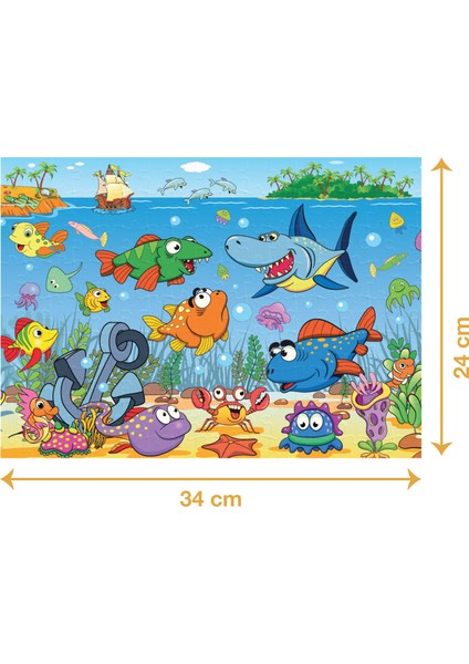 Balıklar - 150 Parçalı Puzzle fiyatları