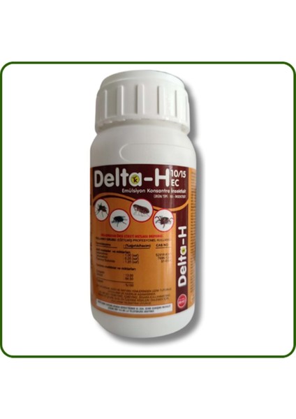 Delta-H 10/15 Ec Kokulu Haşere Öldürücü | 250 ml