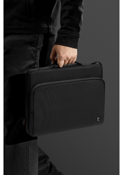 Defender A14 13.5-14" Siyah Premium Notebook El Çantası - A14D3D3