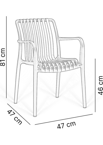 Paris 2'li Lüks Kafe ve Balkon Sandalyesi fırsatları