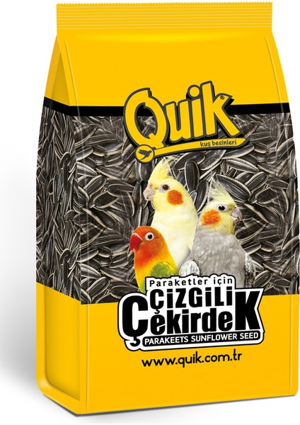 Quik Çizgili Paraket Çekirdeği 500 gr fiyatları