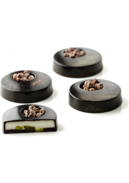 Polikarbon Yuvarlak Pralin Çikolata Kalıbı 6,5 Gr. -4072 fiyatları