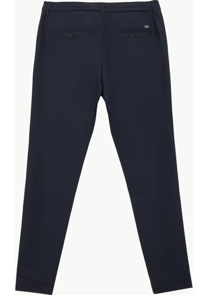 Gmg Fırenze Lastikli Bel Normal Paça Jogger Lacivert Erkek Pantolon GU25MFW01010