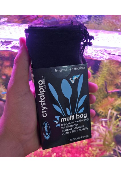 Multi Bag - 15X30CM 4 Adet Akvaryum Medya Filesi modelleri