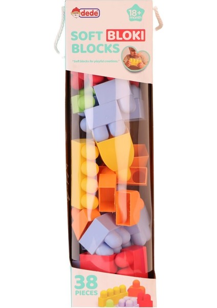 04100 Yumuşak Bloki Blokları 38 Prç