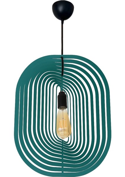 Nova Metal Tasarım Dekoratif Avize – Elle Şekillendirilebilir Modern E27 Sarkıt Aydınlatma