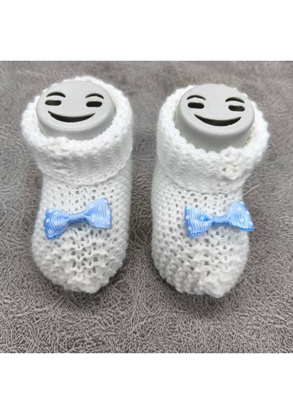 Kız Erkek Bebek Örgü Patik 0-6 Ay