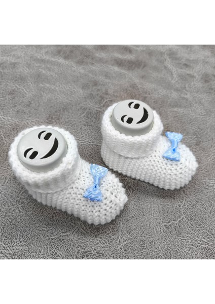 Kız Erkek Bebek Örgü Patik 0-6 Ay modelleri