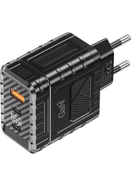 Premium Duvar Şarj Cihazı Pd 65W + 4’ü 1 Arada Kablo - Siyah fiyatları