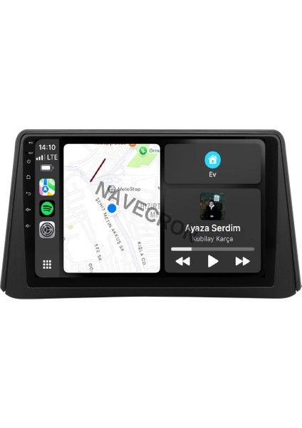 Opel Mokka 2012-17 9" Uyumlu Android Multimedia Gerçek 4/64 Kablosuz Carplay Geri Görüş Kameralı