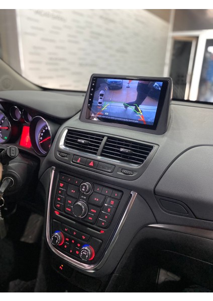 Opel Mokka 2012-17 9" Uyumlu Android Multimedia Gerçek 4/64 Kablosuz Carplay Geri Görüş Kameralı modelleri