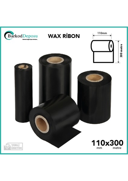 110X300 Wax Ribon 2 Rulo fiyatları