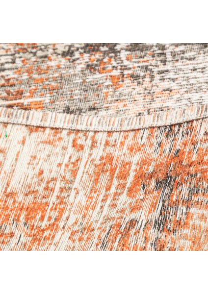 Jay Kilim Turuncu Kahve 80X150 modelleri