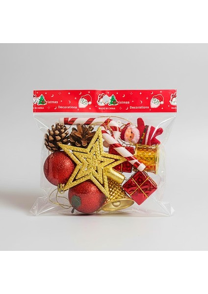 Yılbaşı Ağacı Süsü Karışık 13 Parça (2505085)