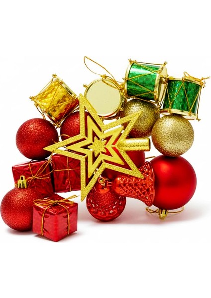 Yılbaşı Ağacı Süsü Karışık 13 Parça (2505085) fiyatları