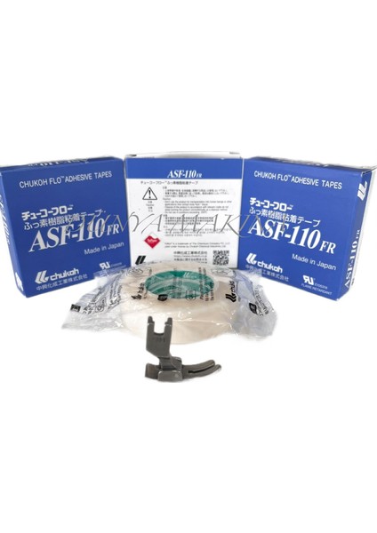 Dünya Makina Yapışkanlı Teflon Bant 10 Metre / ASF-110FR modelleri