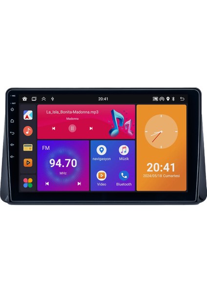 Ford Focus Android Multimedya Ekran (2019-2024) | 2gb/4gb/8gb Ram – Carplay – Android Auto – Navigasyon – Google Play – Geri Görüş Kamerası – Soket Sokete Uyumlu