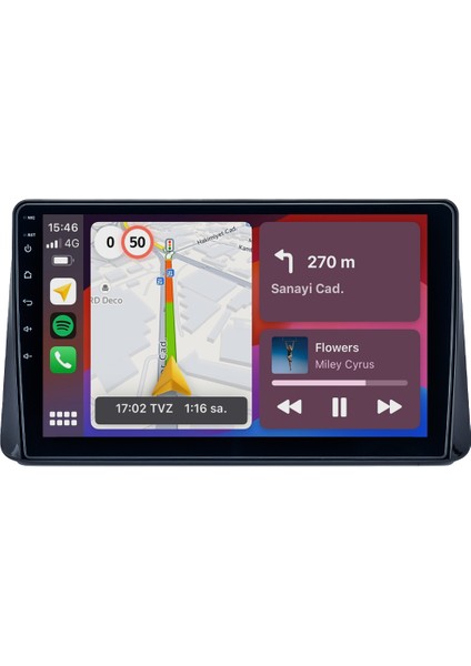 Ford Focus Android Multimedya Ekran (2019-2024) | 2gb/4gb/8gb Ram – Carplay – Android Auto – Navigasyon – Google Play – Geri Görüş Kamerası – Soket Sokete Uyumlu