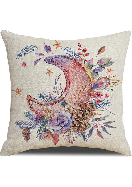 Oturma Odası Dekorasyonu Için Ay Desenli Kanepe Minderi, Sandalye Minderi ve Kırlent. (Yurt Dışından) modelleri