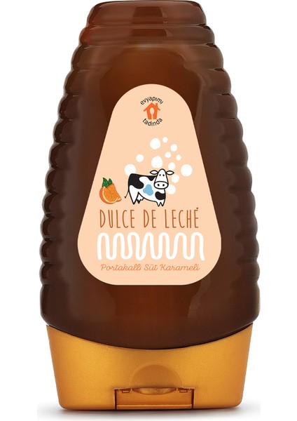 Dulce De Leche Sıkma Portakallı Süt Karameli 355 gr – Pratik Kullanım