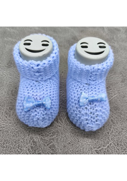 Kız Erkek Bebek Örgü Patik 0-6 Ay