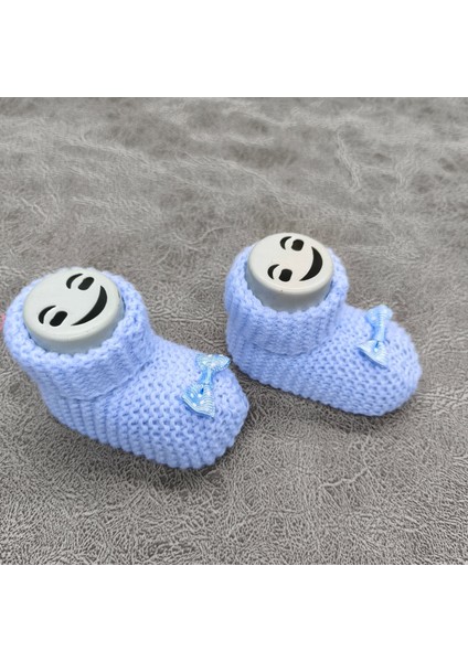 Kız Erkek Bebek Örgü Patik 0-6 Ay modelleri