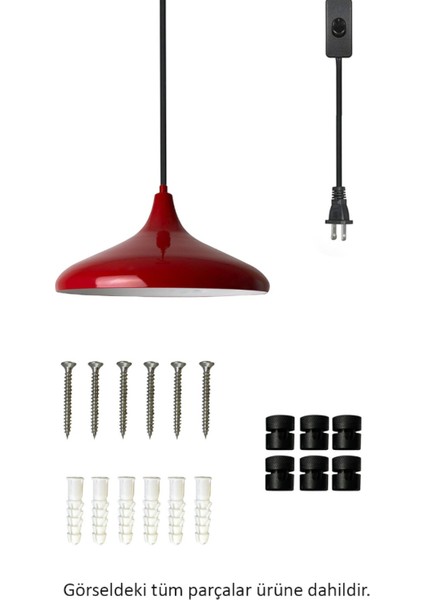 Champion Fişe Takılabilir Tekli Avize Sarkıt Salon Mutfak Ofis Oturma Odası Aydınlatma Sarkıt Lamba fırsatları