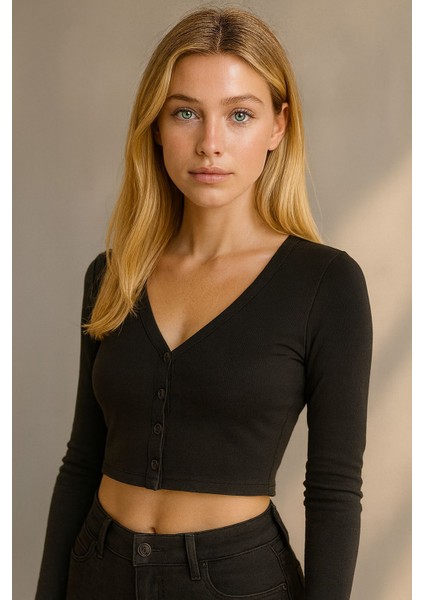 Kılıflı Likralı Crop Bluz fiyatları