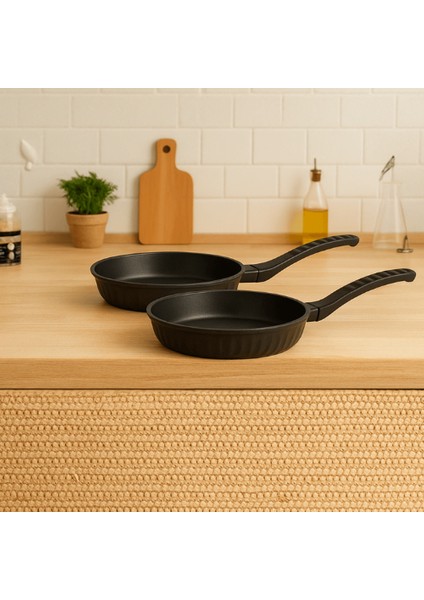 Yakut Ikili Döküm Tava 24 - 28 cm