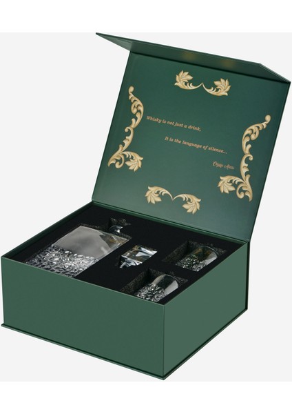 The Gentlemen’s Reserve Şeffaf Cam Viski Seti modelleri