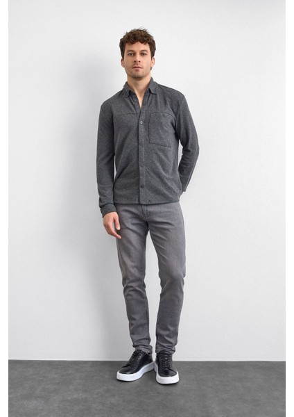 Pamuk Karışımlı Regular Fit Klasik Yaka Uzun Kollu Gömlek Erkek Gömlek B35W22005 103 fiyatları