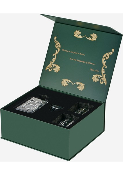 The Gentlemen’s Reserve Şeffaf Cam Viski Seti modelleri