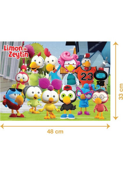 Limon Ile Zeytin - 200 Parçalı Puzzle fiyatları