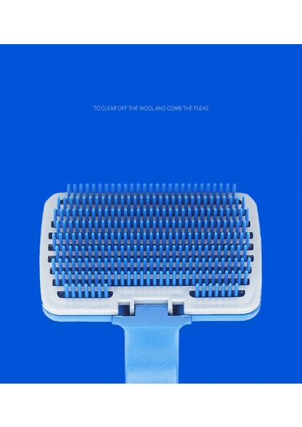 Düğmeli Kendini Temizleyen Fırça - Evcil Hayvan Tüy Tarağı indirimleri