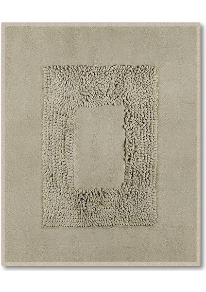 Melo Doğal Pamuklu 2'li Banyo Paspas & Halı Seti 60X100 50X60 Taş modelleri