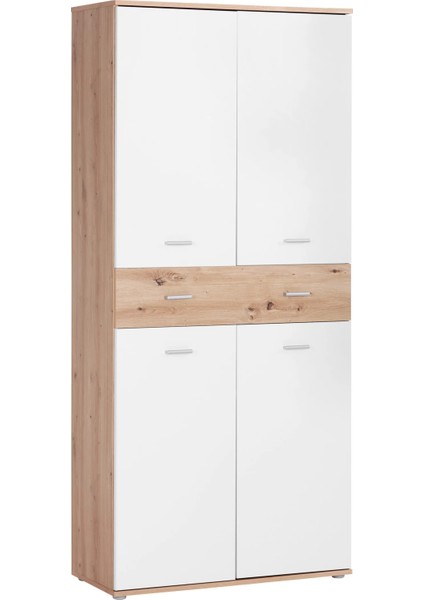 Tartu Ayakkabılık - Çok Amaçlı Dolap - Atlantikçam-Beyaz - 80 cm fırsatları