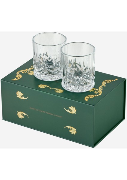 The Gentlemen’s Reserve Şeffaf Cam Viski Bardağı Seti