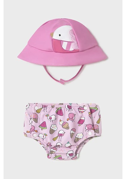 Bebek Mayo Şapka 2 Li Set 1620