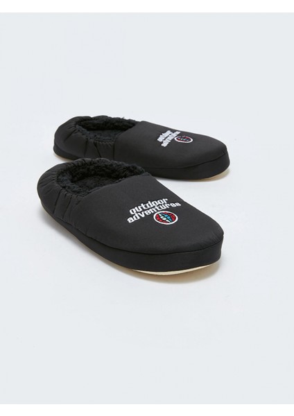 Lcw Steps Siyah Nakışlı Erkek Çocuk Ev Ayakkabısı indirimleri