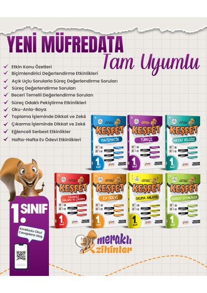 -1. Sınıf Keşfet 2. Dönem Seti