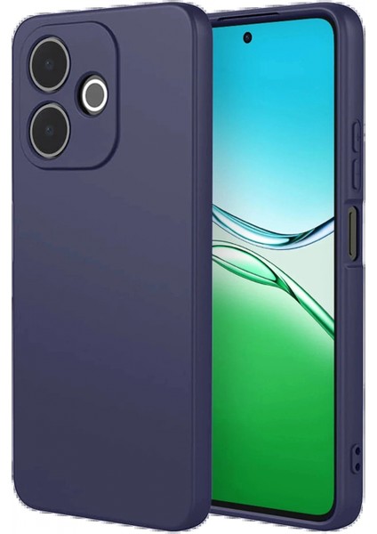 Oppo A5 Pro 4g First Silikon - Lacivert