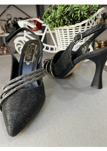 Çizgi Kabartmalı, Yandan 3 Sim Ipli Doku Rahat Kadeh Topuk Salon ve Abiye Ayakkabısı 2025 Model fiyatları