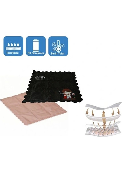 Kendinden Soğutmalı Serinletici Minder - Krem fiyatları